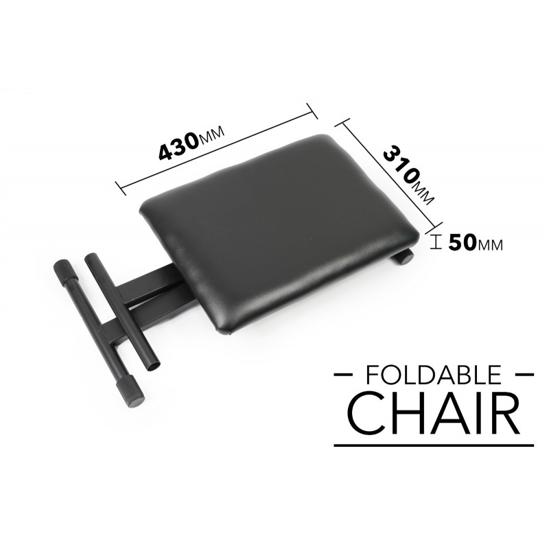 Adjustable Black Portable tattoo chair