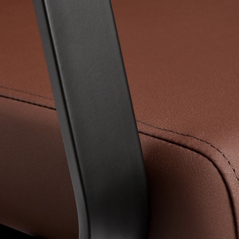 Kapperstoel bruin met wasbak Kapperstoel bruin met wasbak