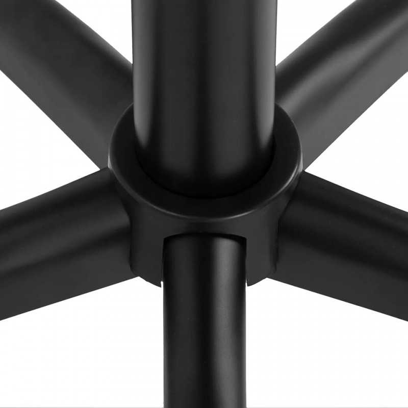 kapperskruk zwart met rugleuning kapperskruk zwart met rugleuning