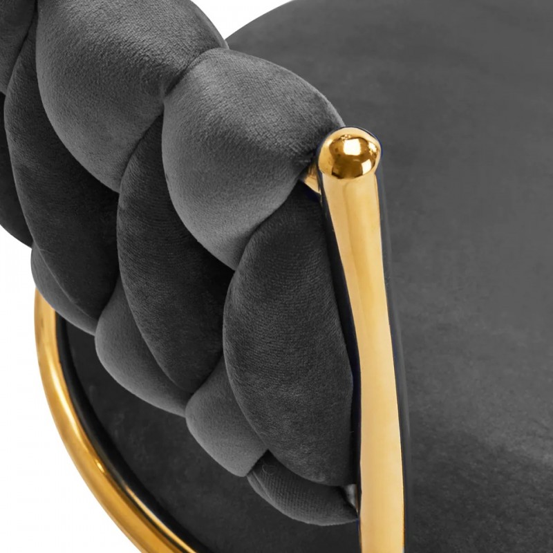 Beauty draaistoel grijs Beauty draaistoel grijs