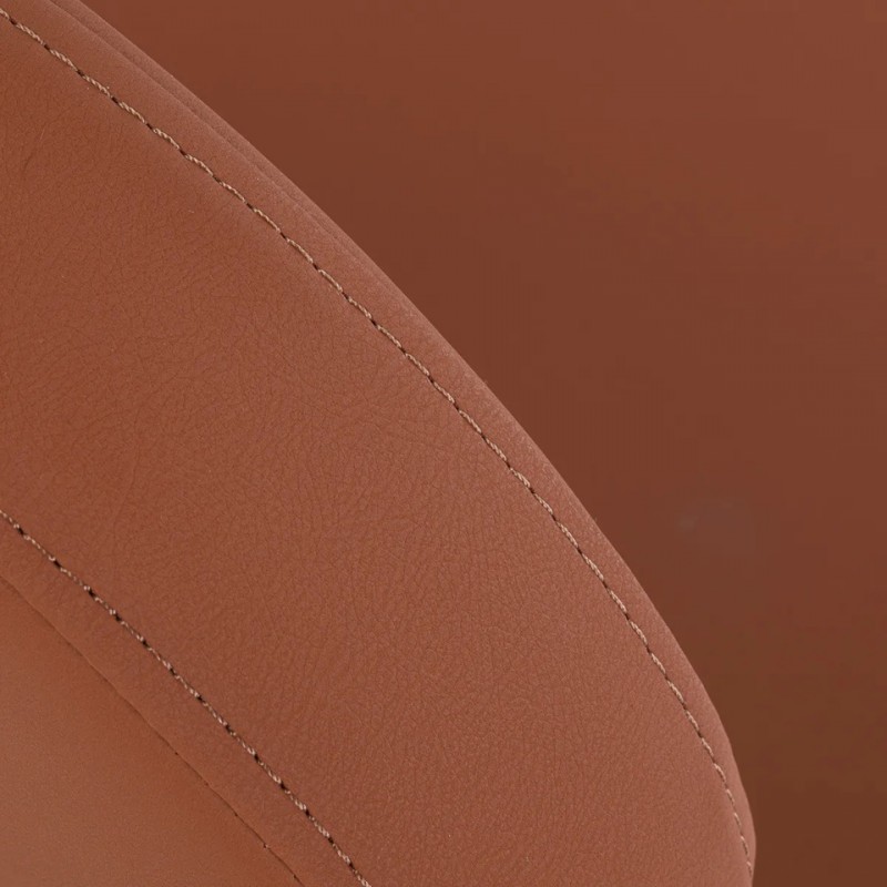 kapperskruk bruin met rugleuning kapperskruk bruin met rugleuning