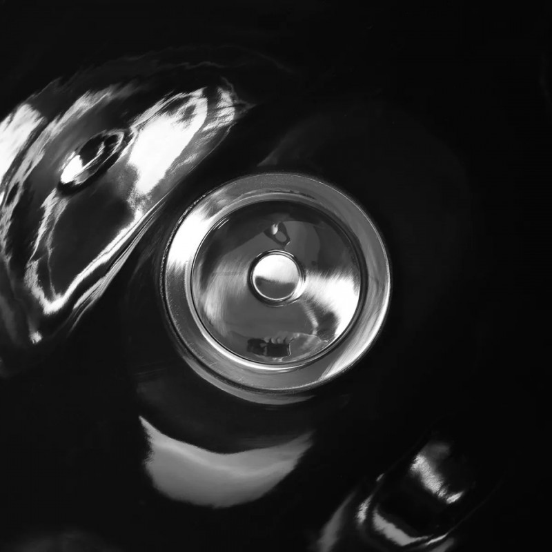 Kapperstoel met wasbak zwart Kapperstoel met wasbak zwart