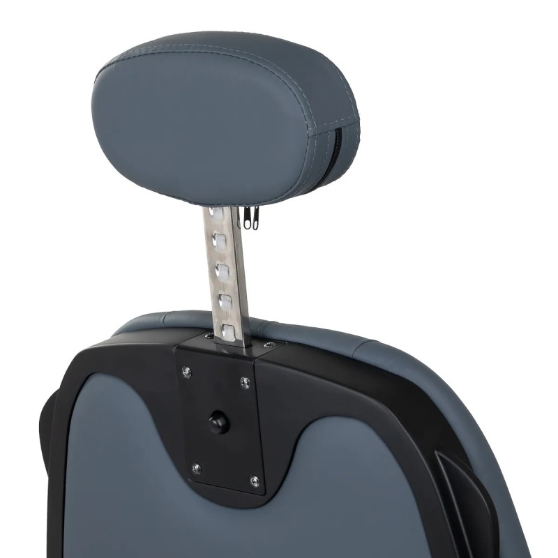kappersstoel grafiet grijs met zwart frame kappersstoel grafiet grijs met zwart frame