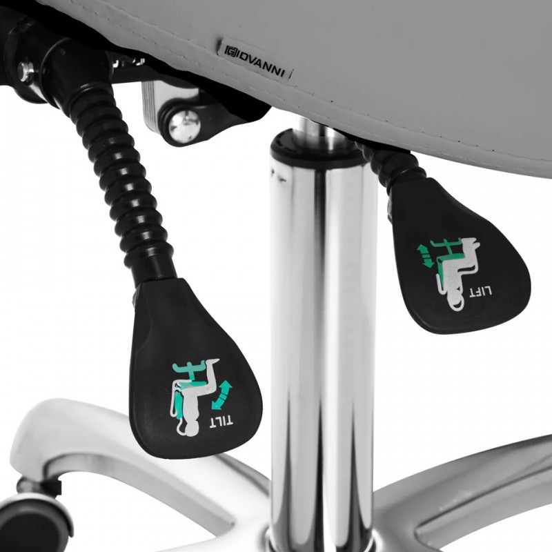 Cosmetische kruk grijs Cosmetische kruk grijs